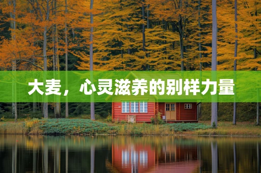 大麦，心灵滋养的别样力量