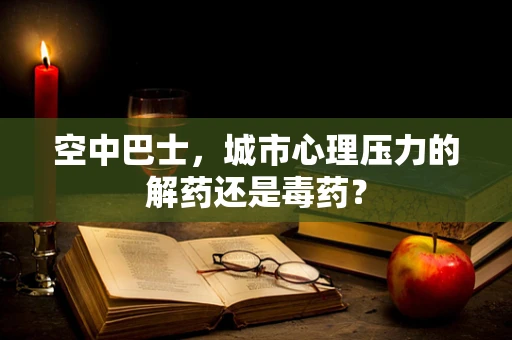 空中巴士，城市心理压力的解药还是毒药？