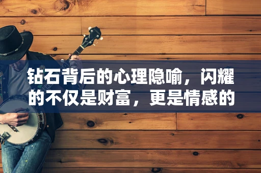 钻石背后的心理隐喻，闪耀的不仅是财富，更是情感的投射