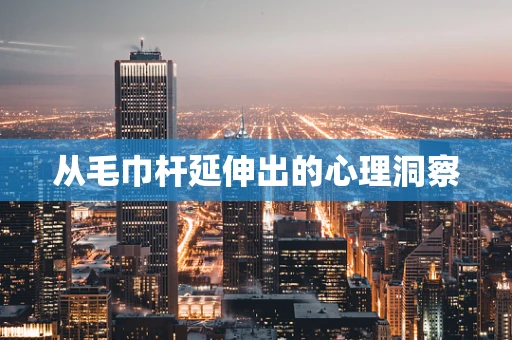 从毛巾杆延伸出的心理洞察