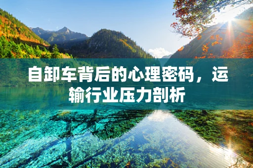 自卸车背后的心理密码，运输行业压力剖析