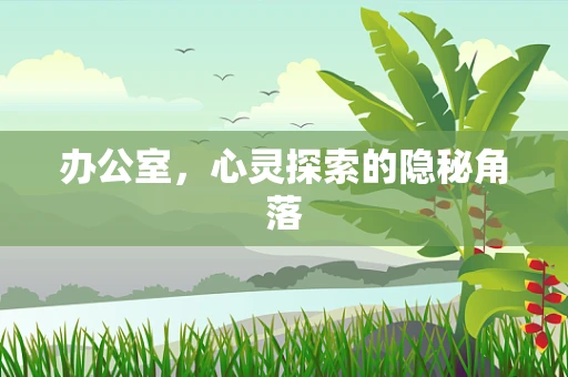 办公室，心灵探索的隐秘角落