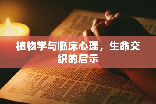 植物学与临床心理，生命交织的启示
