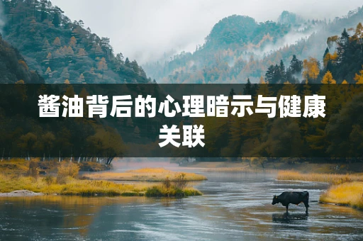 酱油背后的心理暗示与健康关联
