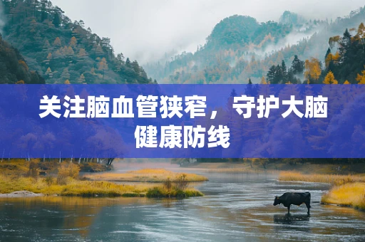 关注脑血管狭窄，守护大脑健康防线