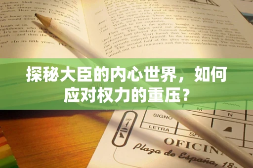 探秘大臣的内心世界，如何应对权力的重压？
