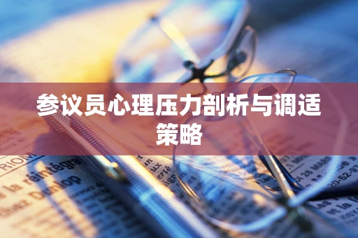 参议员心理压力剖析与调适策略