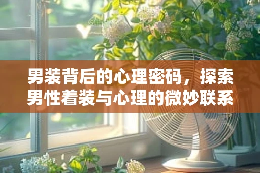 男装背后的心理密码，探索男性着装与心理的微妙联系