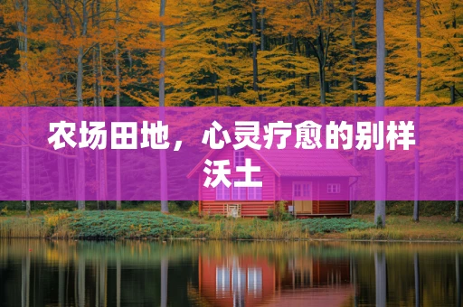 农场田地，心灵疗愈的别样沃土