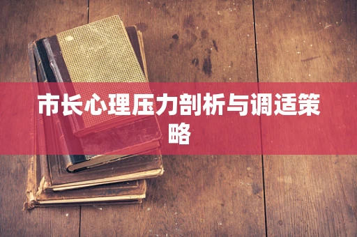 市长心理压力剖析与调适策略