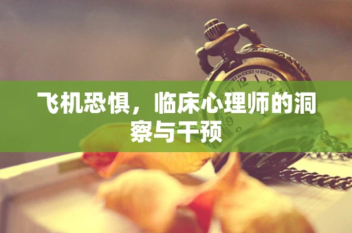 飞机恐惧，临床心理师的洞察与干预