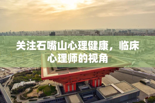 关注石嘴山心理健康，临床心理师的视角
