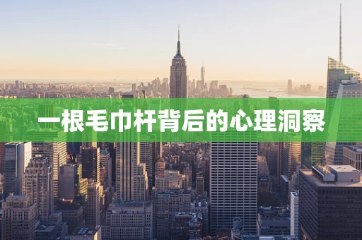 一根毛巾杆背后的心理洞察
