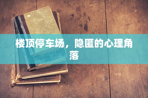 楼顶停车场，隐匿的心理角落