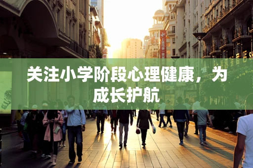 关注小学阶段心理健康，为成长护航
